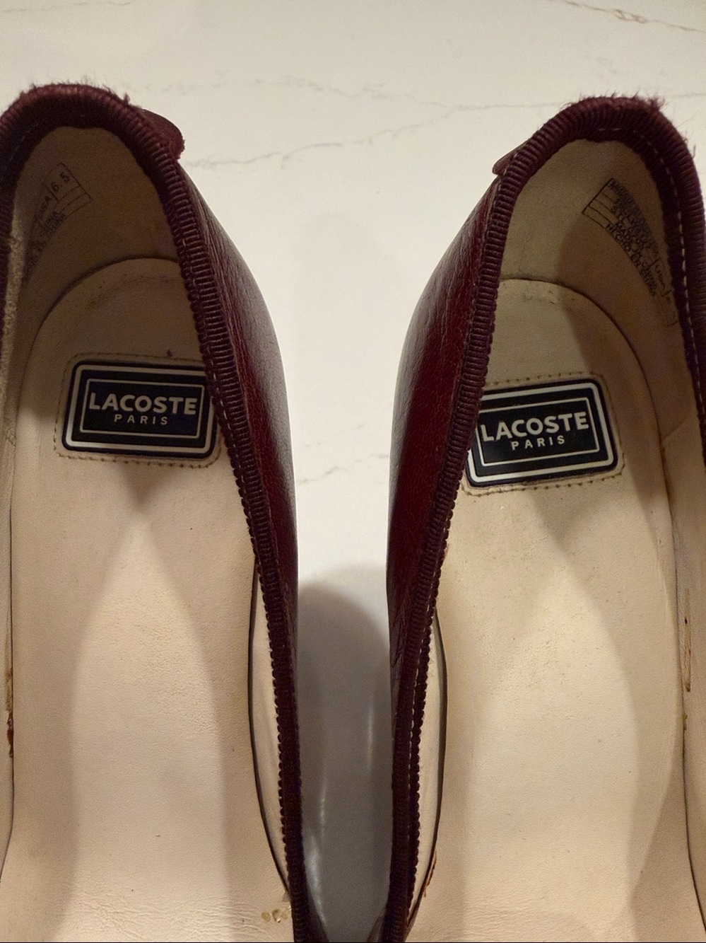 Lacoste Missie leather pumps - Picture 5 of 9